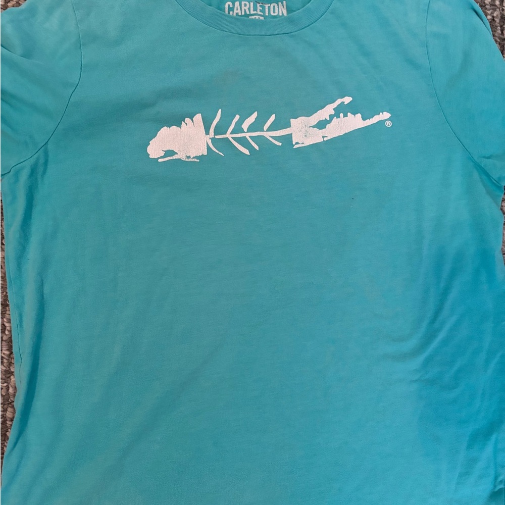 Carleton Blue Graphic T-Shirt